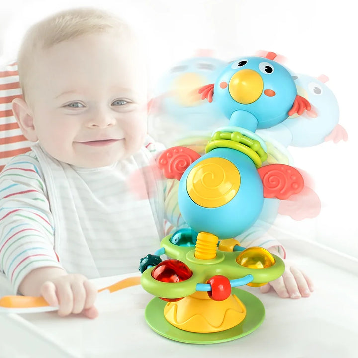 Baby Soothing Rattle Suction Cup Newborn Sensory Toys