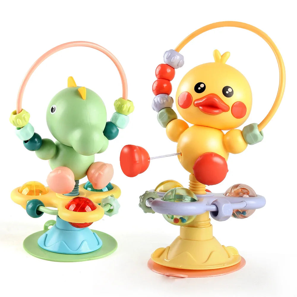 Baby Soothing Rattle Suction Cup Newborn Sensory Toys
