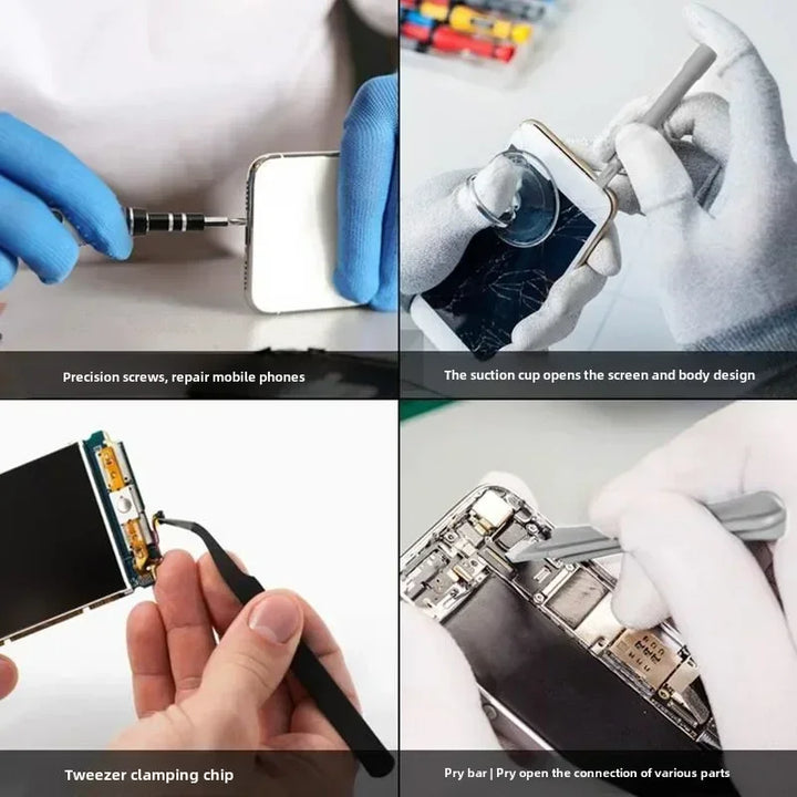 Magnetic Precision Screwdriver Set Insulated 115 in 1 Electronics Repair Kit Back To School 2025 Laptop Phone Repair
