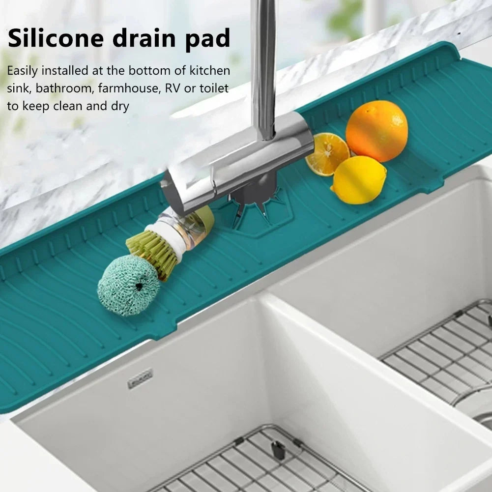 Sink Splash Guard Silicone Mat Countertop Protector