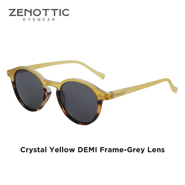 Polarized Sunglasses Round Retro Unisex Eyewear Summer 2026 Trend UV400 Protection