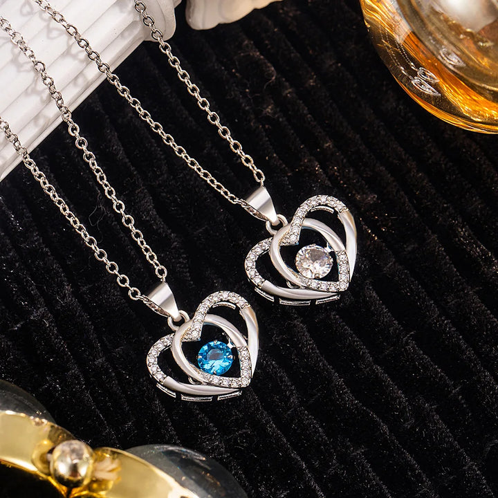 Sterling Silver Necklace Heart Shaped Pendant Minimalist jewellery Holiday Gifts 2026 Gift-Ready
