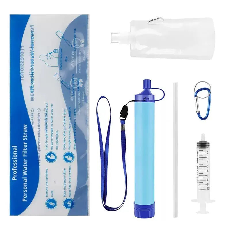 Personal Water Filter Straw – Portable Purifier for Camping, Hiking &amp; Emergency Survival 2026
