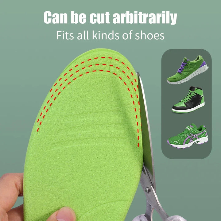 Memory Foam Orthopedic Insoles 12 Pack Antibacterial Plantar Fascia Insole