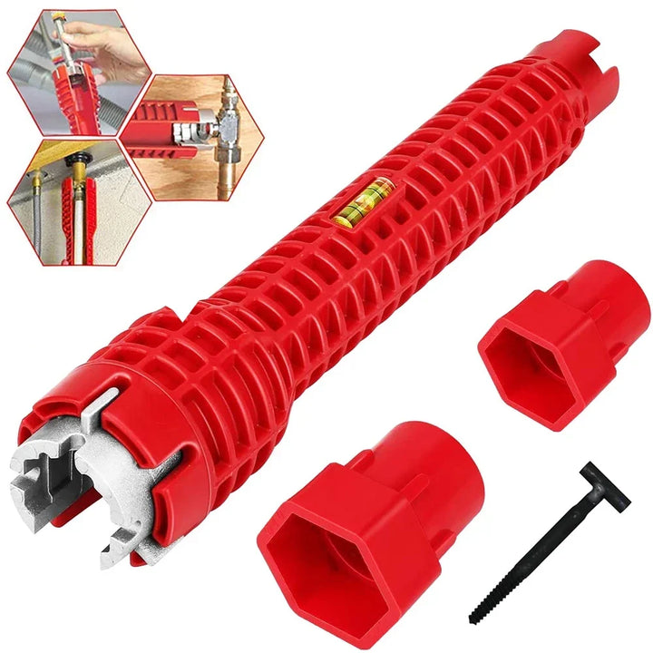 8 In 1 Multi-Purpose Magic Wrench for Home Tools - Plumbing &amp; Faucet Installation Gadget