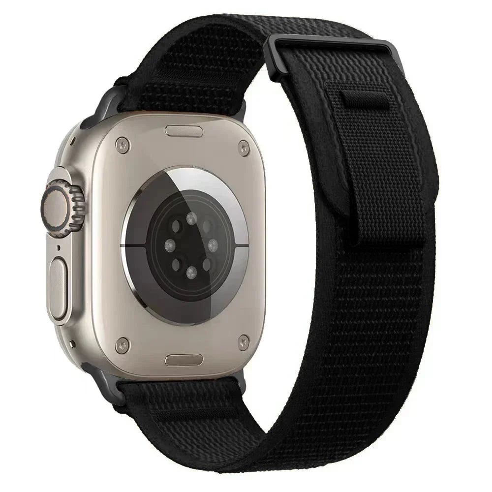 Nylon Trail Loop Apple Watch Band - Breathable Sport Strap for Ultra 3 2, Series 11 10 9 8 7 41-49mm