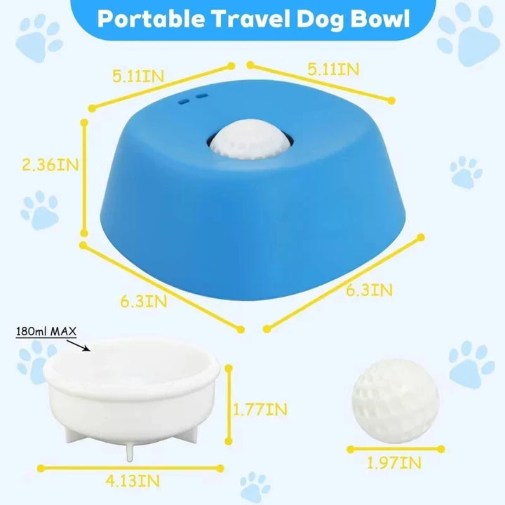 Anti-Slip Slow Feeder Dog Bowl – Ball-Shaped Lick Mat Anti-Choke Design, Pet Feeding Gift 2026