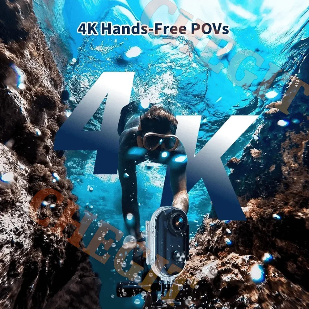 Action Camera Mini 4K 1080P Helmet And Bike Mount WiFi Full HD Sports Cam Summer 2026 Gear For Action Sports