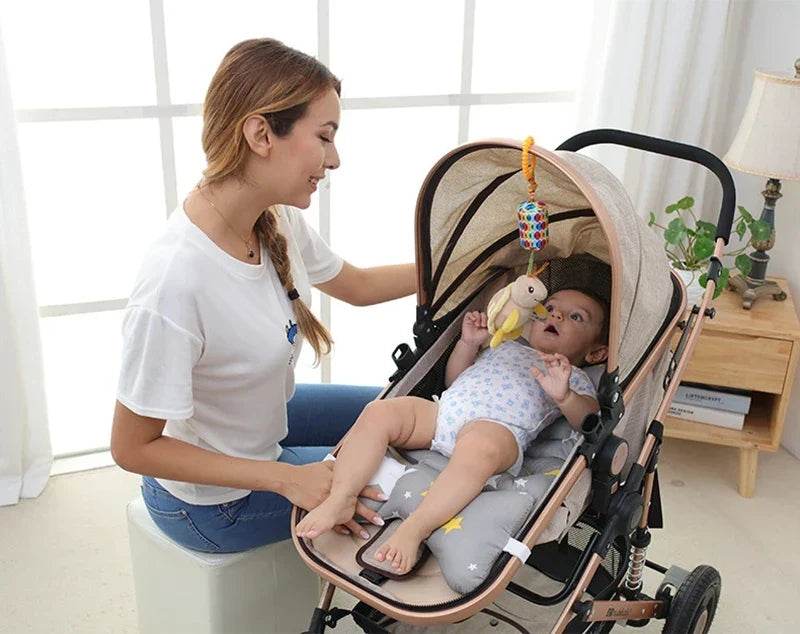 Baby Rattle Hanging Plush Toy Newborn Sensory Toys Gift