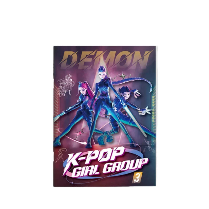 colouring Book Kpop Demon Hunters Anime Sketches Rumi Mira Zoey Cute Line Drawings Back to School 2025 Gift