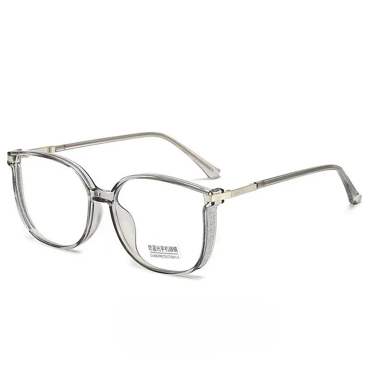 Blue Light Blocking Glasses Big Frame Eyewear Summer 2026 Trend Ultra Light Alloy Frame All Day Comfort
