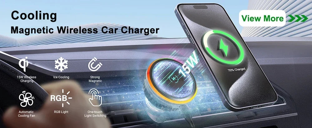 Wireless Car Charger Dual Coil Fold Screen Mount Fast Charge For Foldable Phones Air Vent Car Holder Fall 2026
