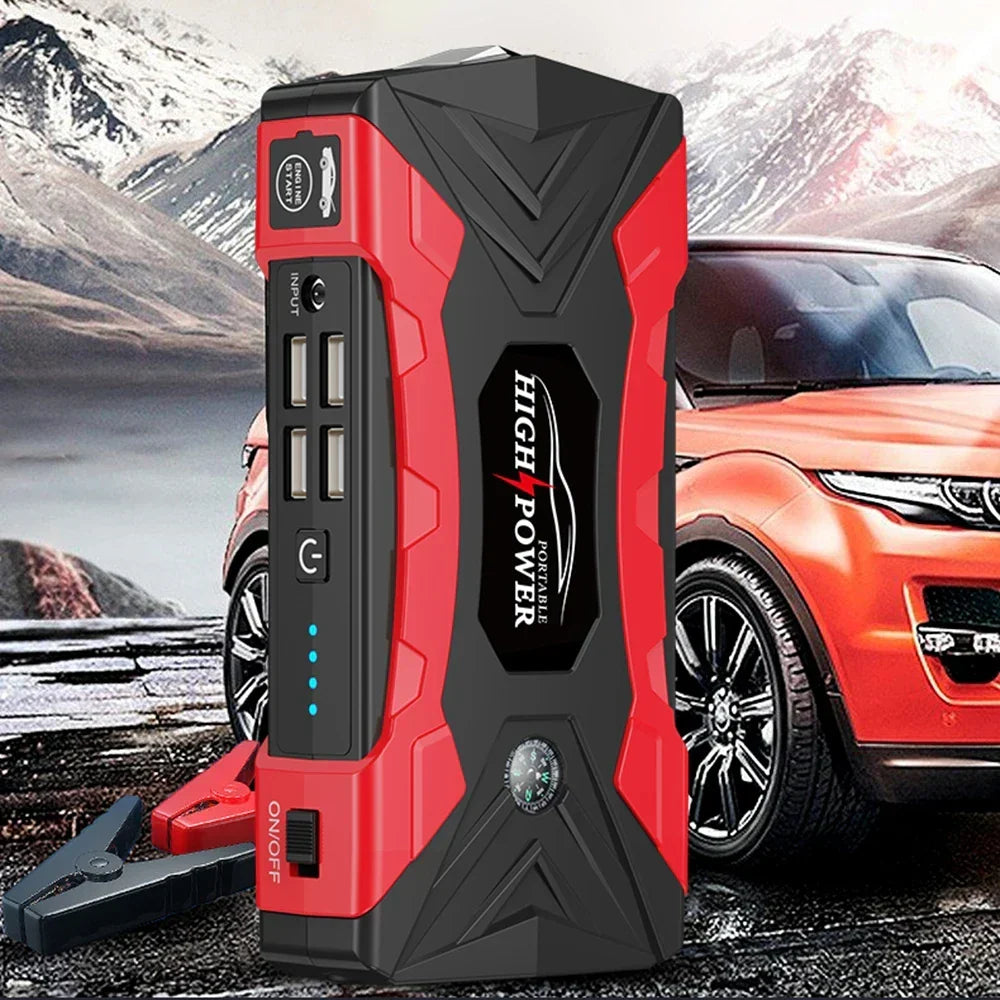 Car Jump Starter Multi Function Portable Power Bank 99800mAh 3000A Emergency Start USB Output Viral Fall 2025 Gift
