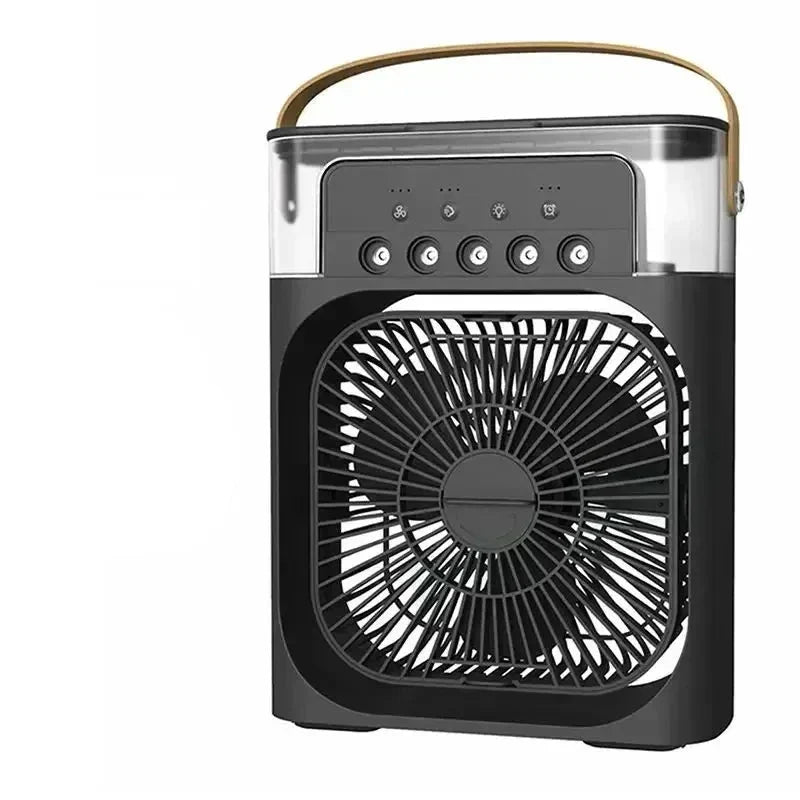 Air Humidifier Cooling USB Fan Water Mist Mini 3 In 1 Silent Cooler