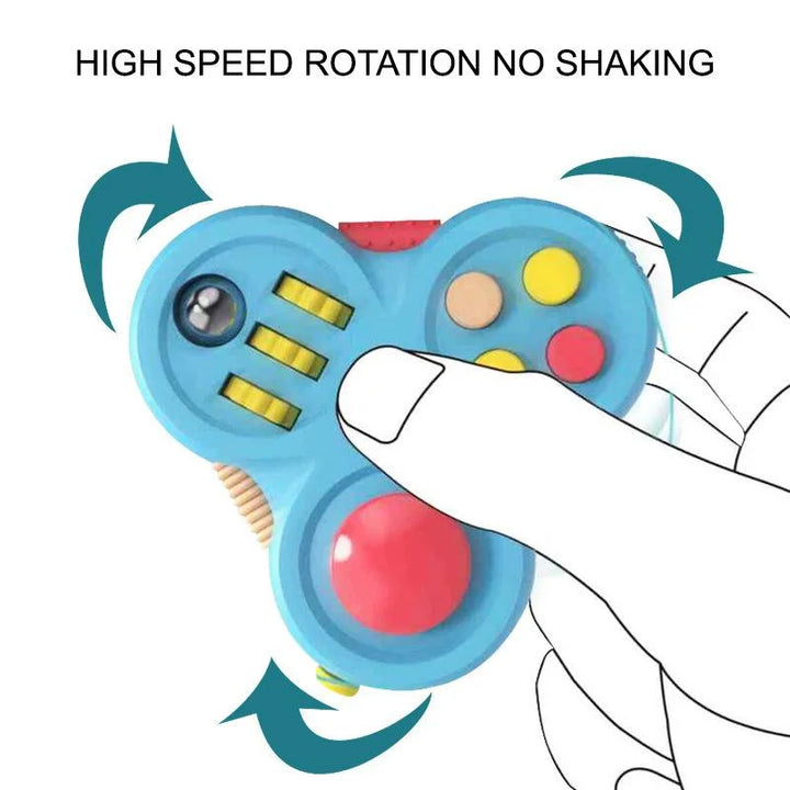 Fidget Toy Rotating Magic Spinner Calming Focus 2025