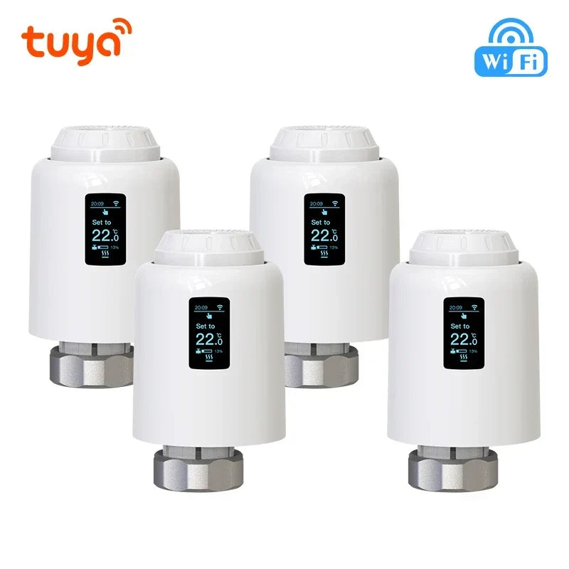 Smart Thermostatic Radiator Valve WiFi Radiator Thermostat Fall 2025 Smart Home Voice Assistant Ready