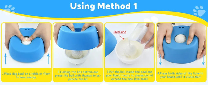 Anti-Choking Slow Feeder Dog Bowl – Non-Slip Lick Mat 3/4 Cup Liquid Treat Holder for Dogs 2026
