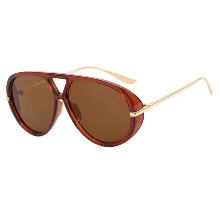 Oversized Sunglasses Vintage Luxury Frame Summer 2026 Trend CE Certified Gift Idea