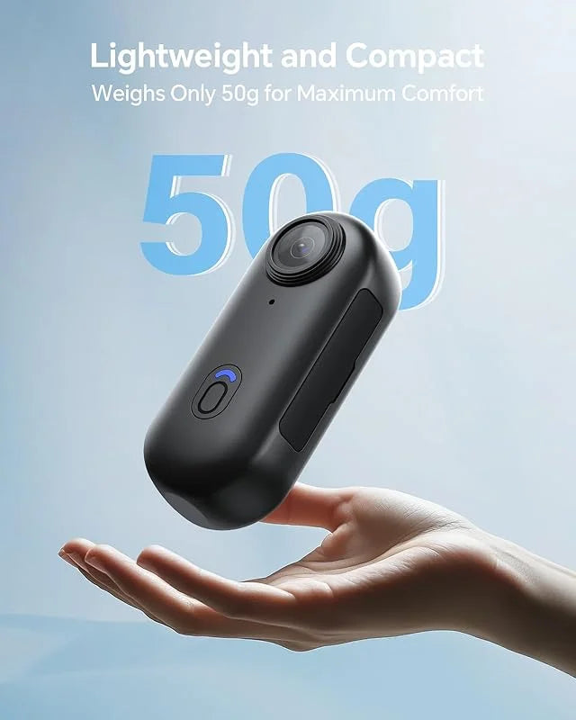 Mini Waterproof Action Camera with WiFi - Magnetic Body Chest Recorder 1080P Sports POV Helmet Cam