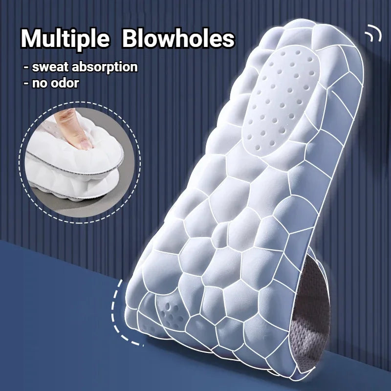 4D Massage Insoles – Ultra Soft Orthopedic Insoles For Running Shoes, Arch Support, Back To School 2025 Comfort