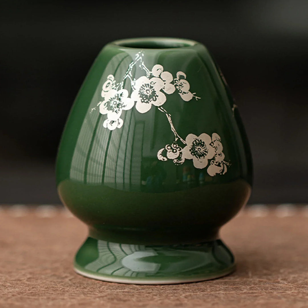 Matcha Whisk Holder Ceramic Chasen Stand Home Teaware