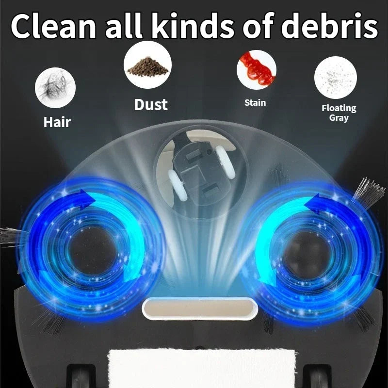 Suction Sweeping Robot 3 In 1 Mini Automatic Sweeper