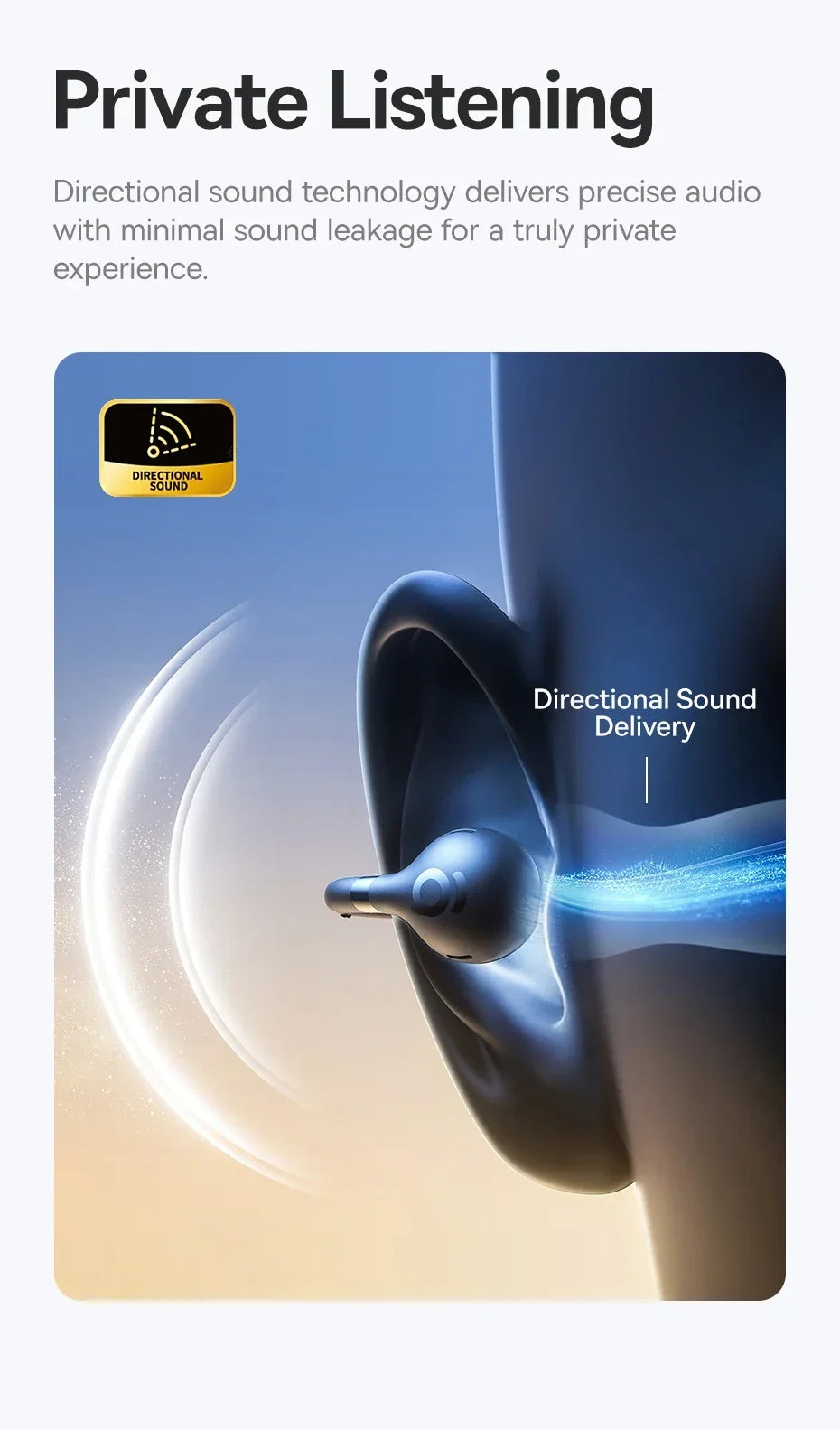 Baseus BC1 Open-Ear Clip Earbuds Bluetooth 6.0 – 4-Mic Noise Cancellation Super Bass IP55 Sports 2026