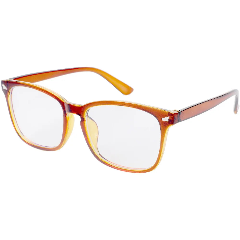 Blue Light Blocking Glasses Square Nerd Eyeglasses Back To School 2026 Reduces Eye Strain