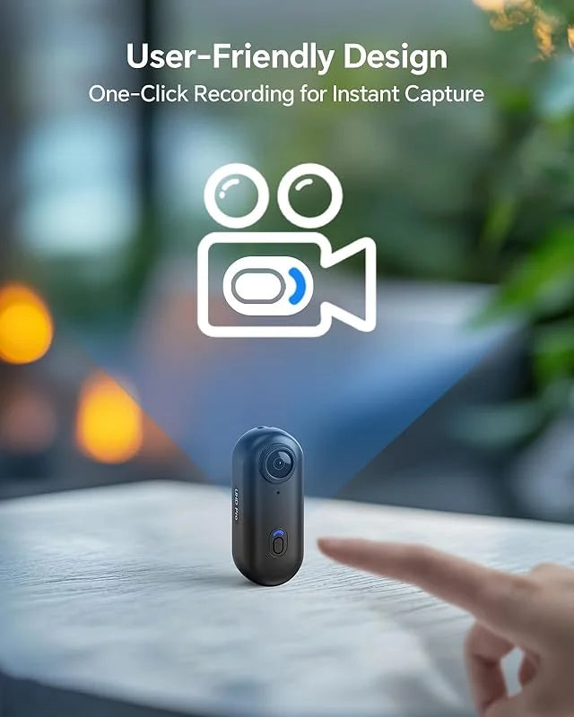 Mini Waterproof Action Camera with WiFi - Magnetic Body Chest Recorder 1080P Sports POV Helmet Cam