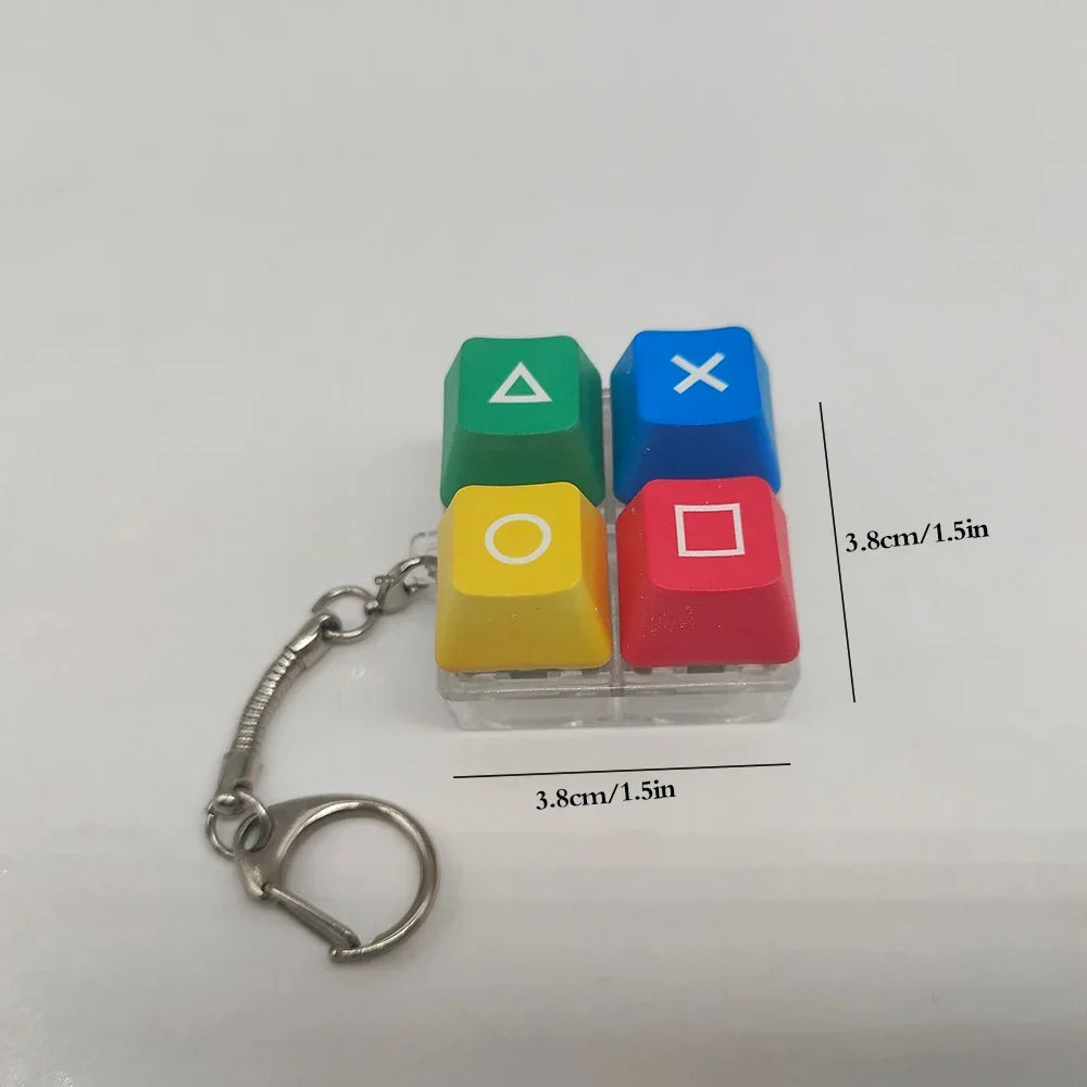 Keycap Tester Keychain Mini Mechanical Keyboard Toy