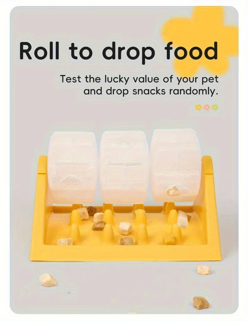 Dog Puzzle Feeder Interactive Dispenser Fall 2026 Gift Idea Leak Proof Durable PP Plastic
