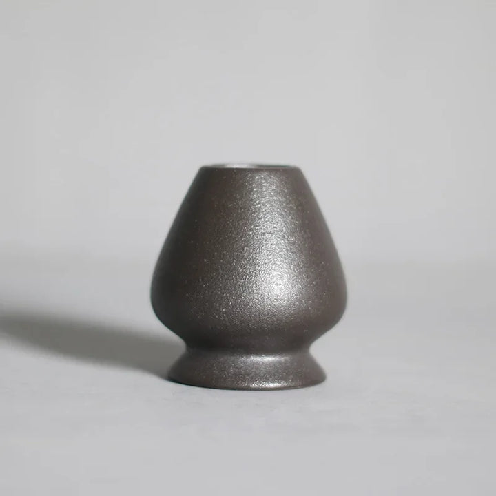 Matcha Tea Whisk Holder Pottery Stand Rustic Teaware