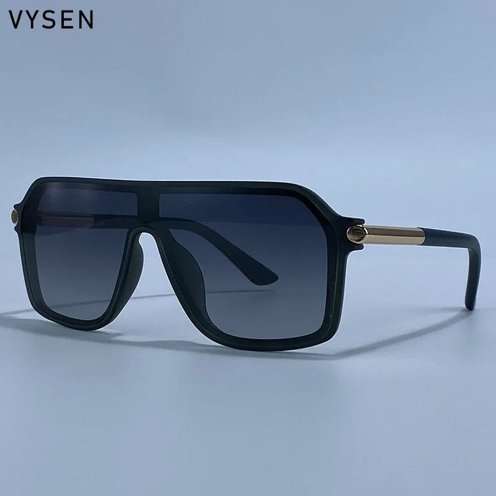 Sunglasses Shield OnePiece Steampunk Oversized Metal Frame Sports Sunglasses Fall 2026 Trend Premium Build