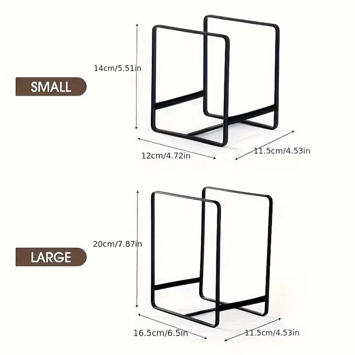Plate Rack Countertop Dish Organizer Metal Layered Drain