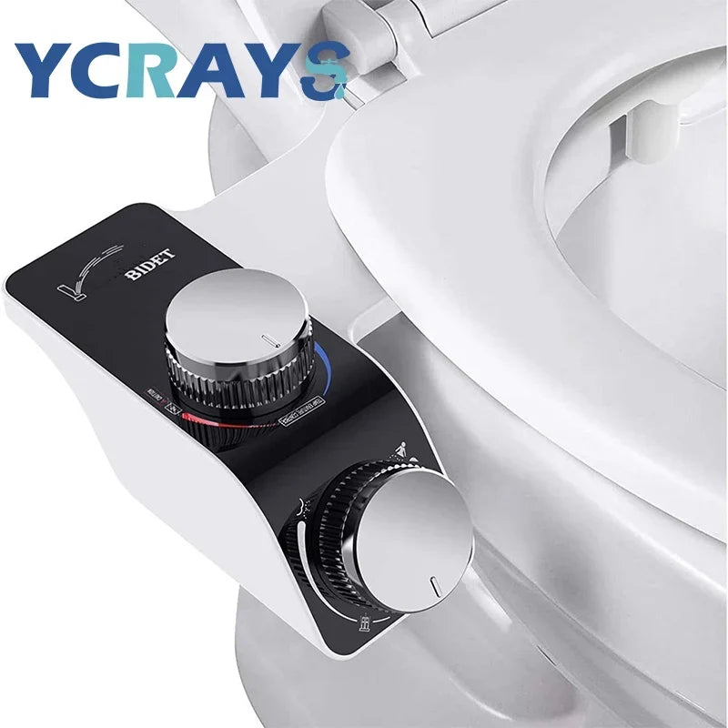 Bidet Toilet Seat Attachment Dual Nozzle Self Cleaning Non Electric Fall 2026 Home Upgrade