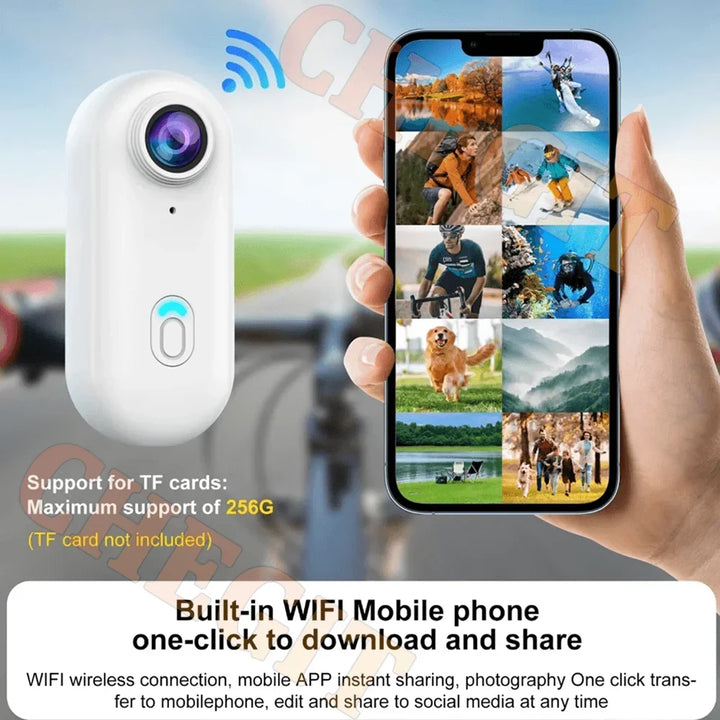 Action Camera Mini 4K 1080P Helmet And Bike Mount WiFi Full HD Sports Cam Summer 2026 Gear For Action Sports
