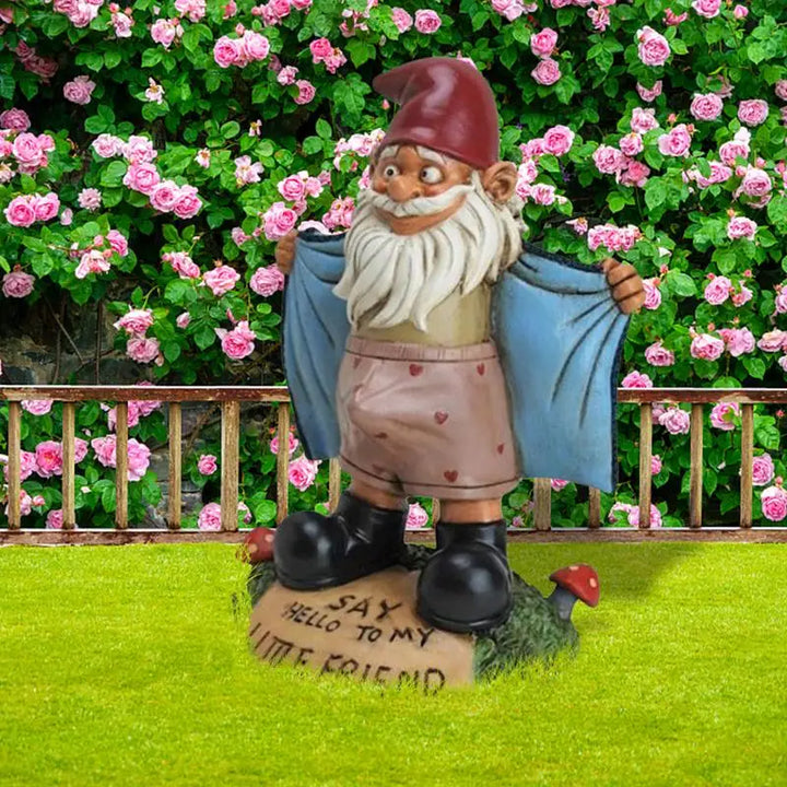 Garden Gnome Statue Outdoor Figurine Whimsical Garden Decor Summer 2026 Unique Backyard Decor