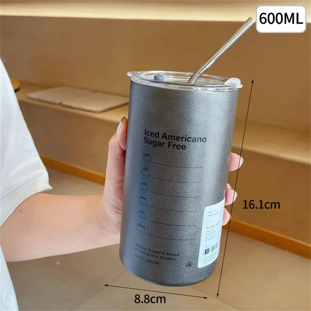 Insulated Water Bottle - Leak-Proof Drinkware Back to School 2026 Keeps Drinks Cold or Hot