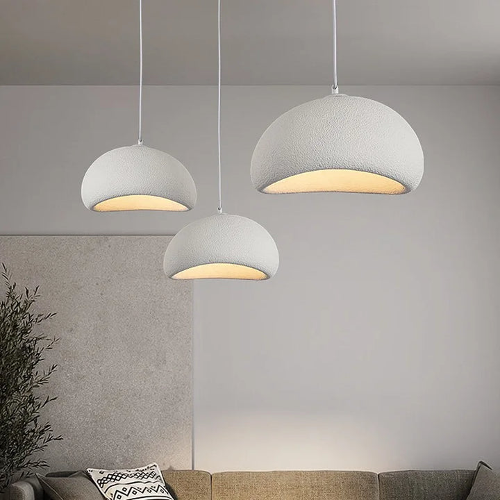 Japandi Pendant Ceiling Lamps Nordic Wabi Sabi LED Dining Room