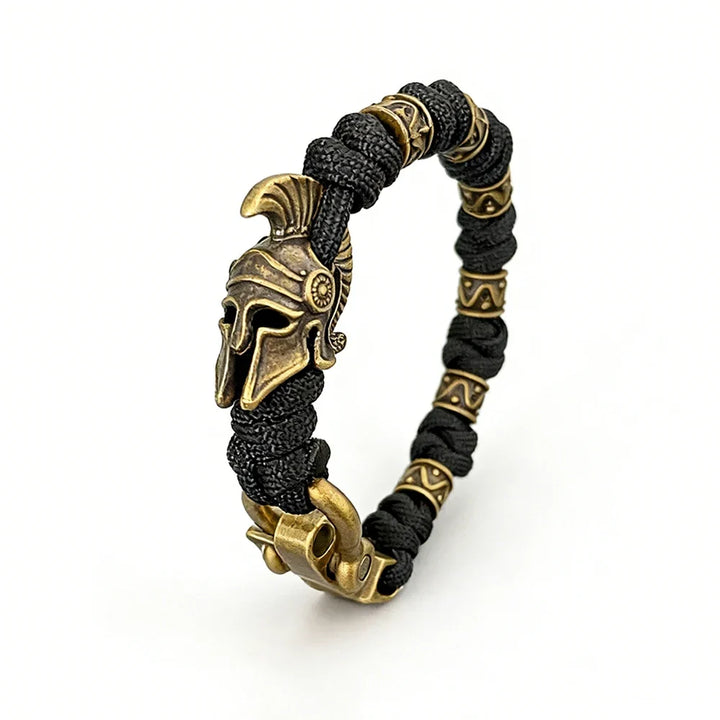 Skull Paracord Bracelet Gothic Wristband Halloween 2026 Gift Idea Adjustable Braided jewelry