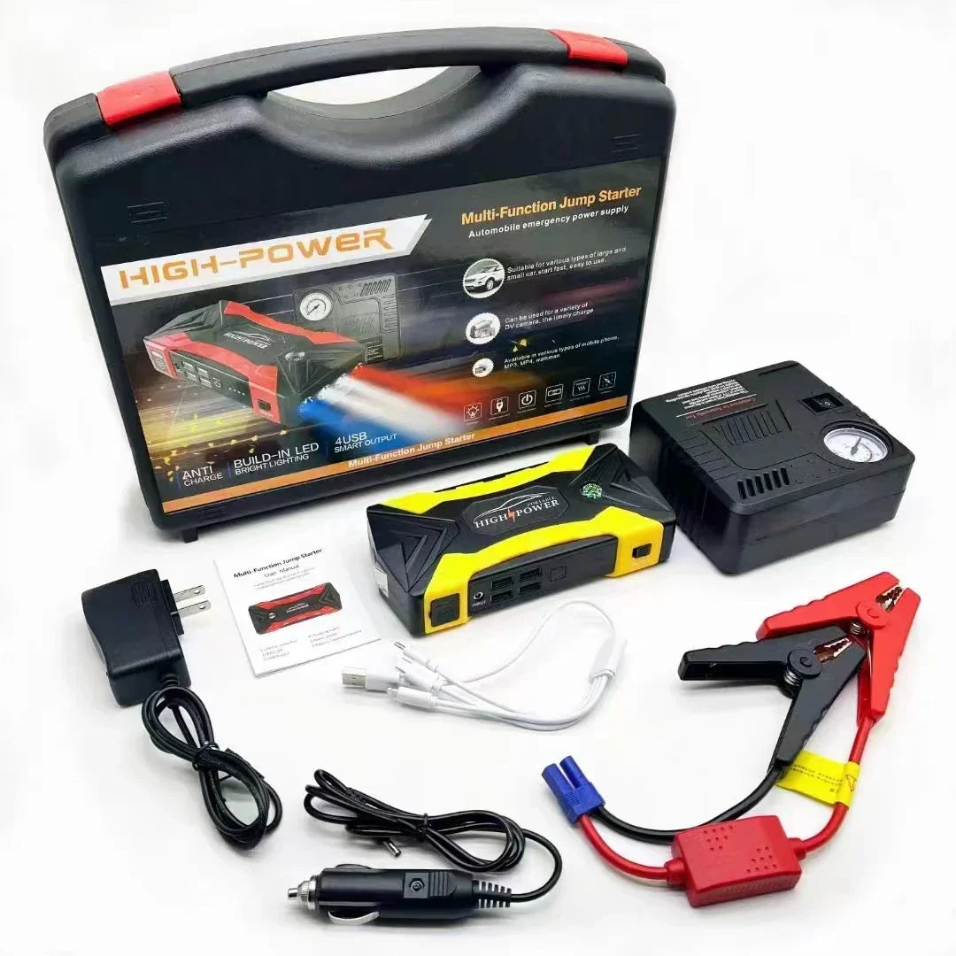 Car Jump Starter Multi Function Portable Power Bank 99800mAh 3000A Emergency Start USB Output Viral Fall 2025 Gift