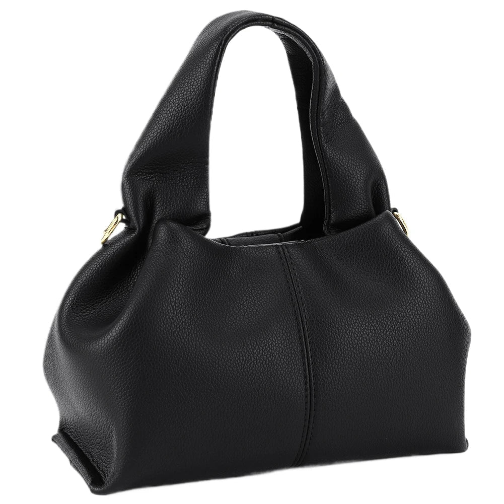 Fashion Clouds Shoulder Bag PU Leather Retro Crossbody Bag for Ladies, Perfect Lunchbox Tote