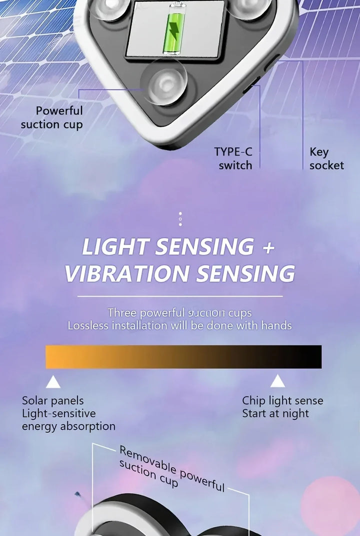 Car Window Neon Light Heart Shaped LED Interior Lamp TikTok Viral Fall 2026 Solar Powered Wiring Free
