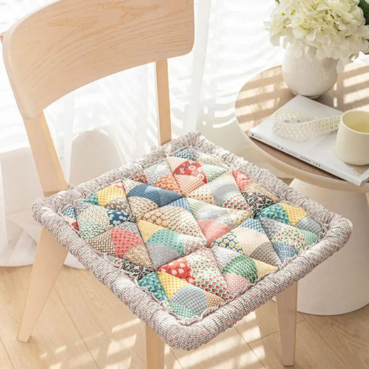 Cotton Sofa Cover Bohemian Plush Non-Slip Thickened Floral Cushion Protection