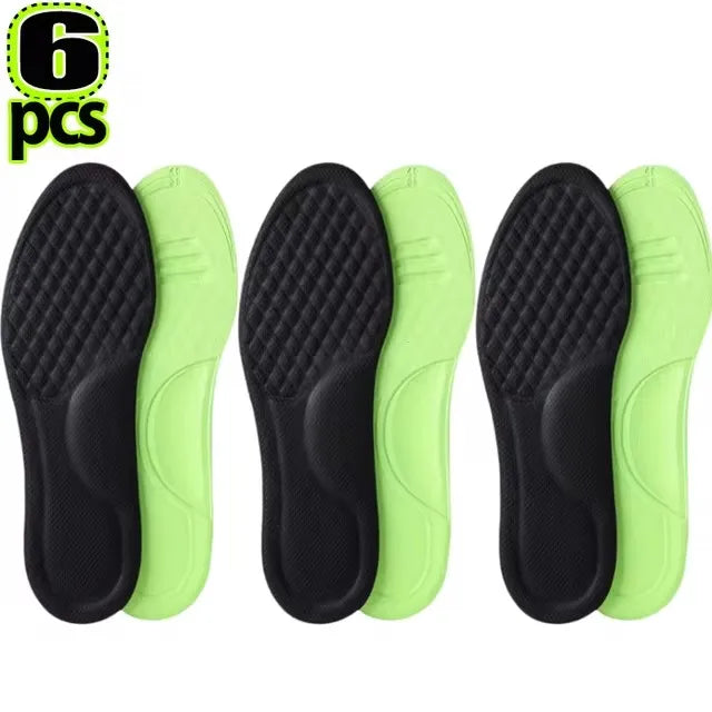 Memory Foam Orthopedic Insoles 12 Pack Antibacterial Plantar Fascia Insole