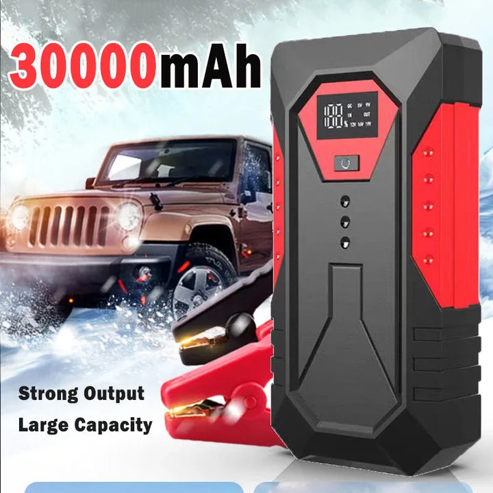 Car Jump Starter Power Bank 18000mAh 1200A Peak Emergency Booster for 12V Vehicles Fall 2025 Road Trip Safety