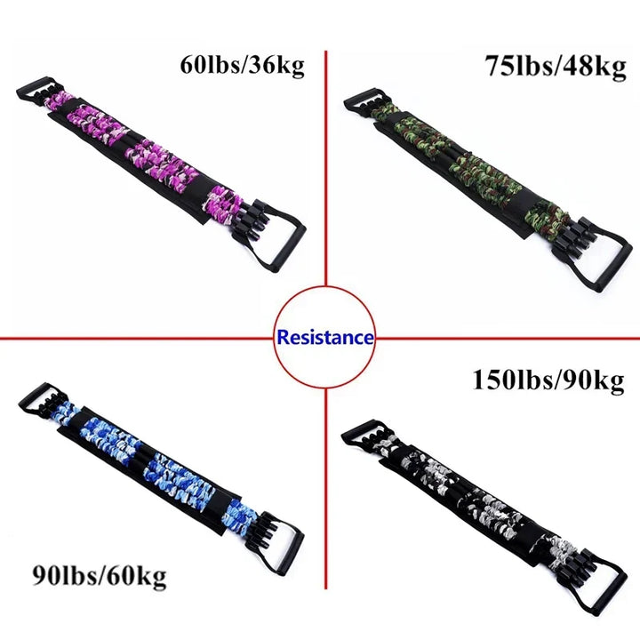 Adjustable Resistance Band Set for Fitness - Chest Workout Equipment, Home Gym Essentials