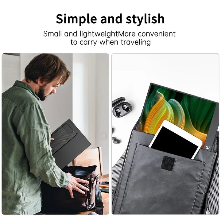 Portable 14.1 Inch 1080P IPS Gaming Monitor With Stand