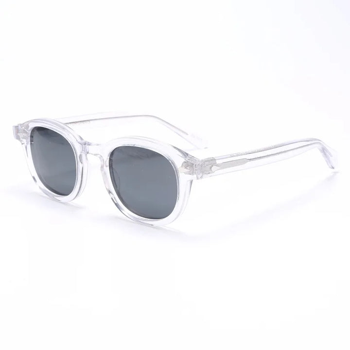 Polarized Sunglasses Vintage Round Acetate Frame Summer 2026 Driving Glare Reduction Gift Idea