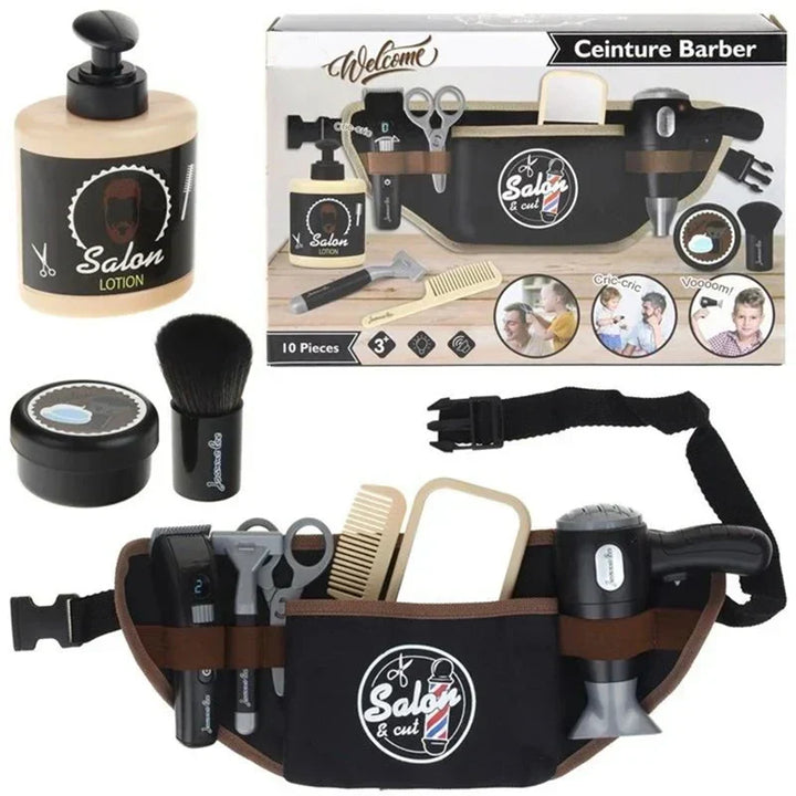 Kids Hair Styling Set - Pretend Hair Salon Kit For Dress Up Play, Birthday Gift, Back To School 2025